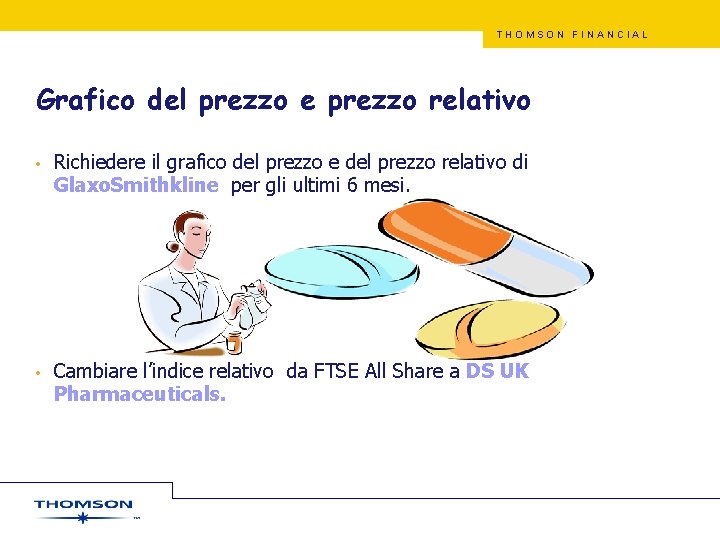 THOMSON FINANCIAL Grafico del prezzo e prezzo relativo • Richiedere il grafico del prezzo