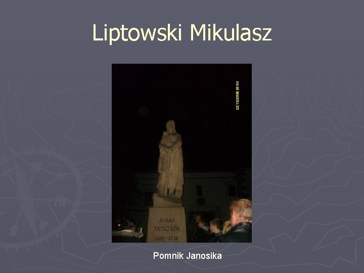 Liptowski Mikulasz Pomnik Janosika 