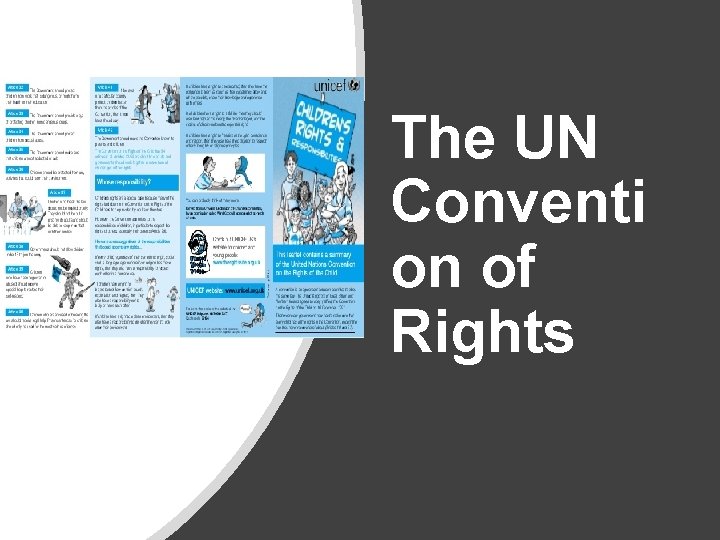 Learning for everyone… The UN Conventi on of Rights 