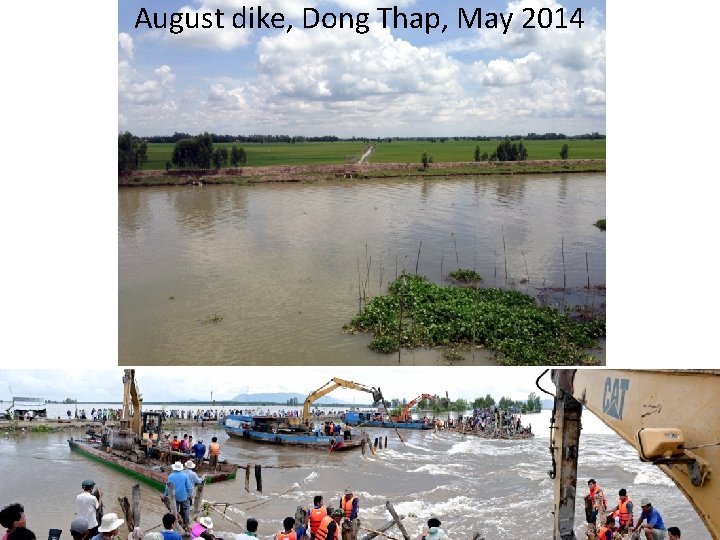 August dike, Dong Thap, May 2014 