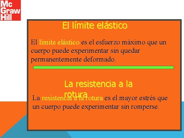 El límite elástico es el esfuerzo máximo que un cuerpo puede experimentar sin quedar