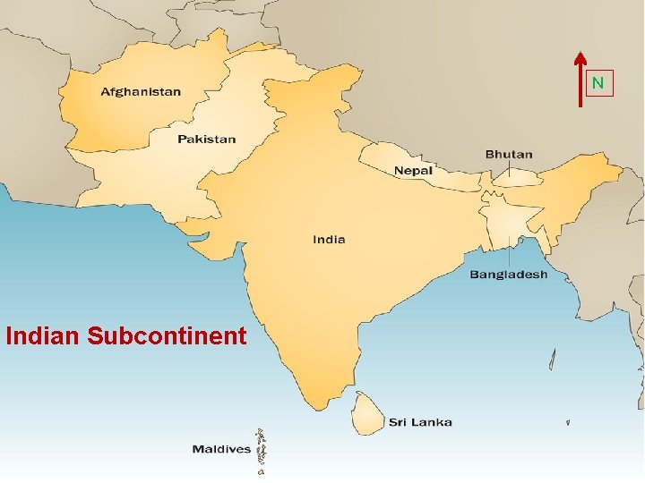 N Indian Subcontinent 