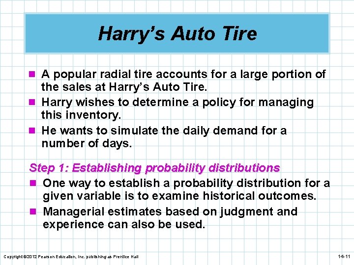 Harry’s Auto Tire n A popular radial tire accounts for a large portion of