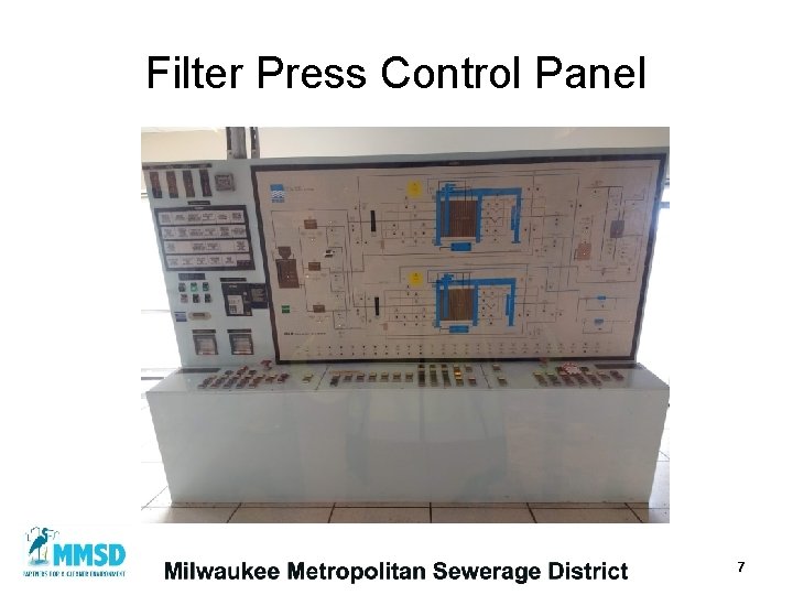 Filter Press Control Panel 7 