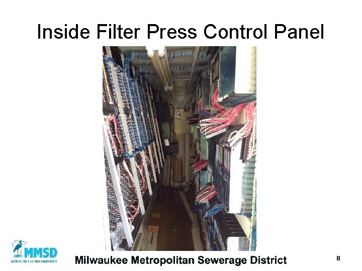 Inside Filter Press Control Panel 8 