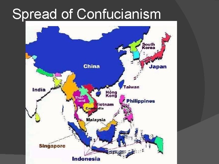 Spread of Confucianism 