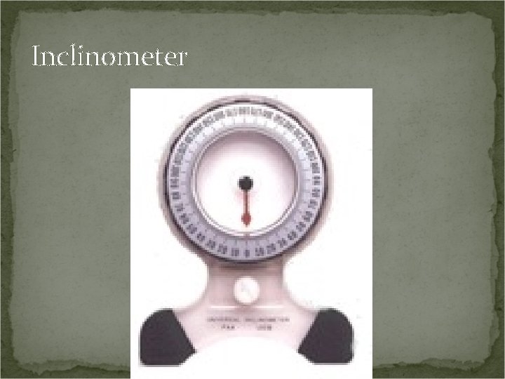 Inclinometer 