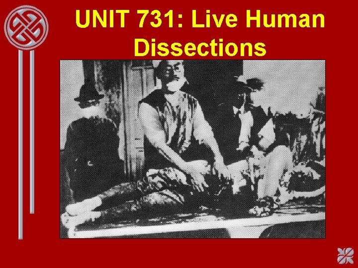 UNIT 731: Live Human Dissections 
