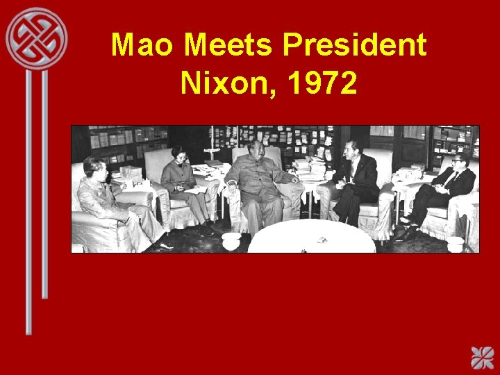 Mao Meets President Nixon, 1972 