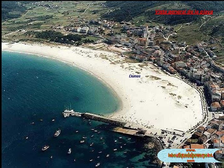 Vista general de la playa Dunas 