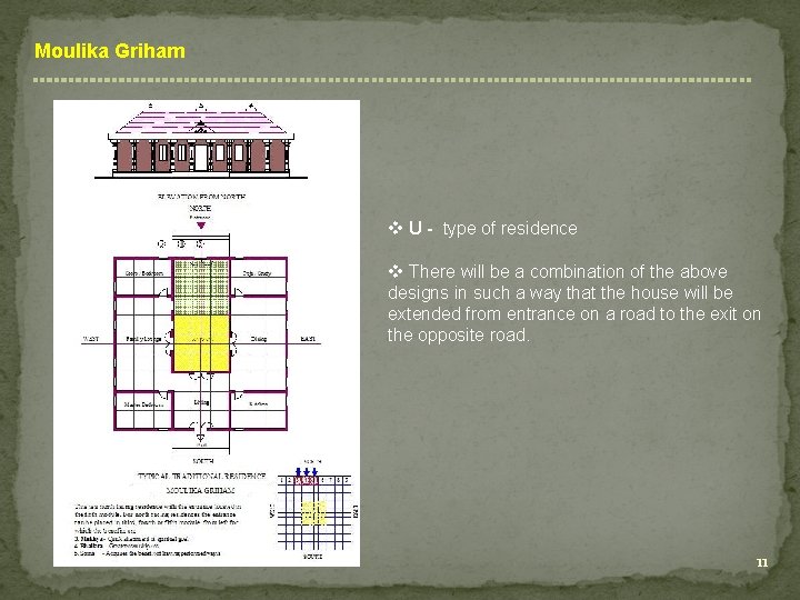 Moulika Griham v U - type of residence v There will be a combination