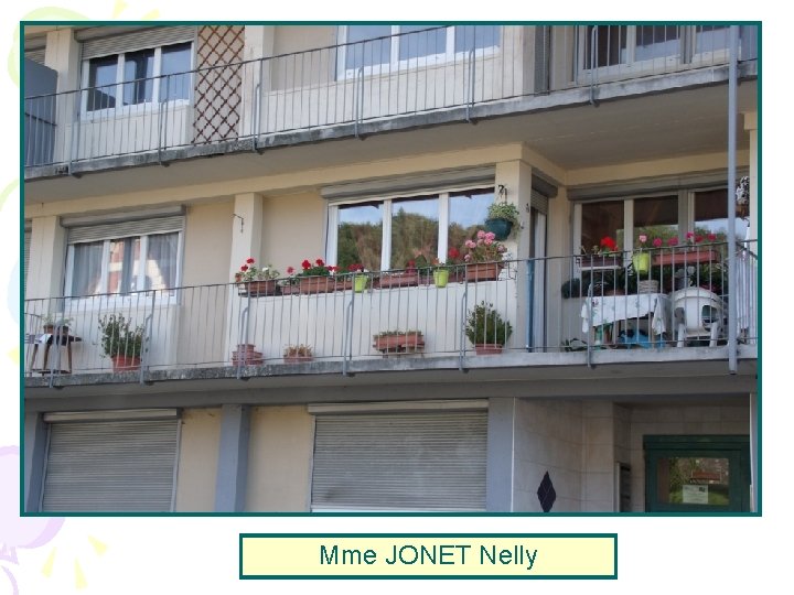 Mme JONET Nelly 