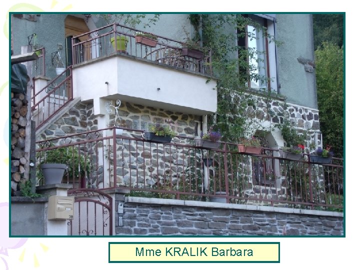 Mme KRALIK Barbara 