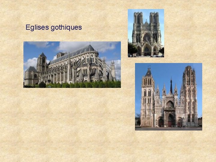 Eglises gothiques 
