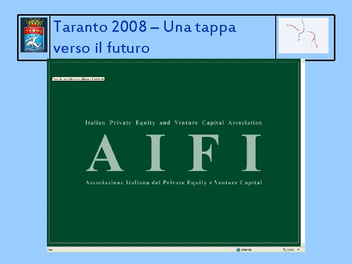 Taranto 2008 – Una tappa verso il futuro 