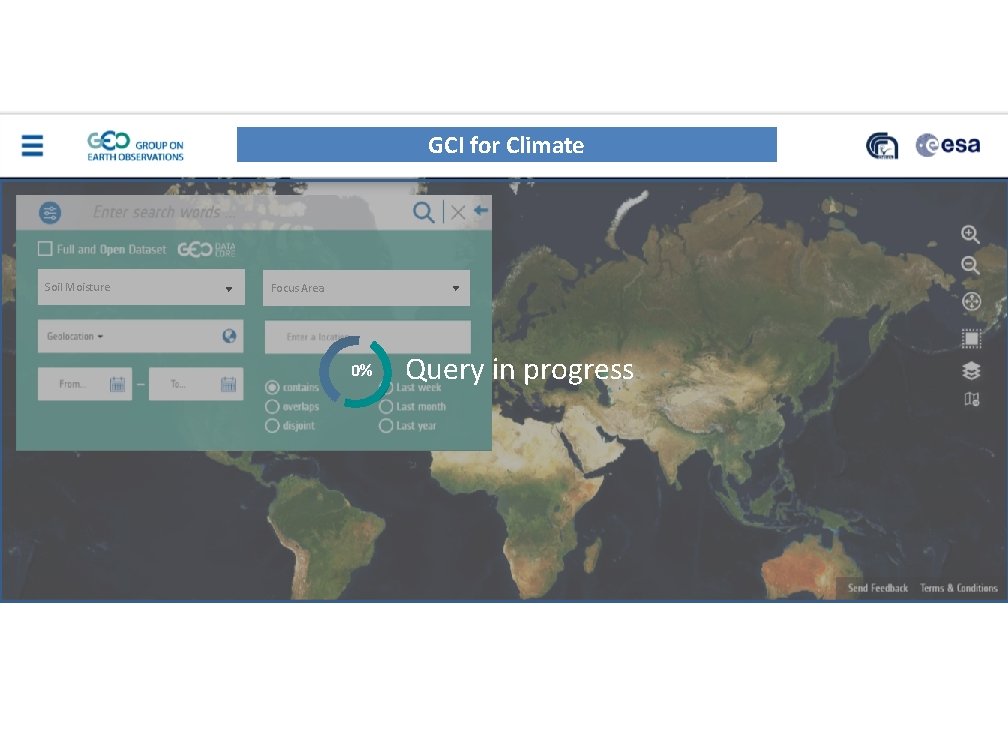 SB - UNMARKED GCI for Climate Soil Moisture Focus Area 0% Query in progress