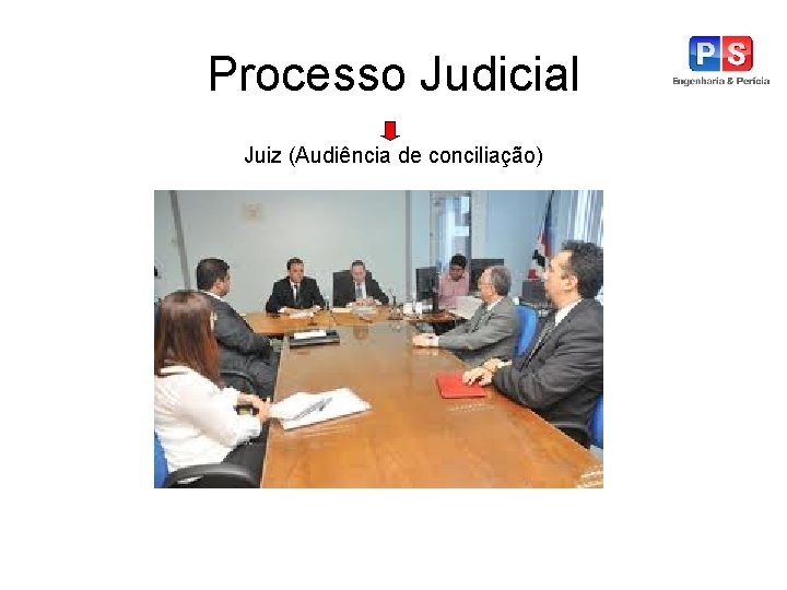 Processo Judicial Juiz (Audiência de conciliação) 