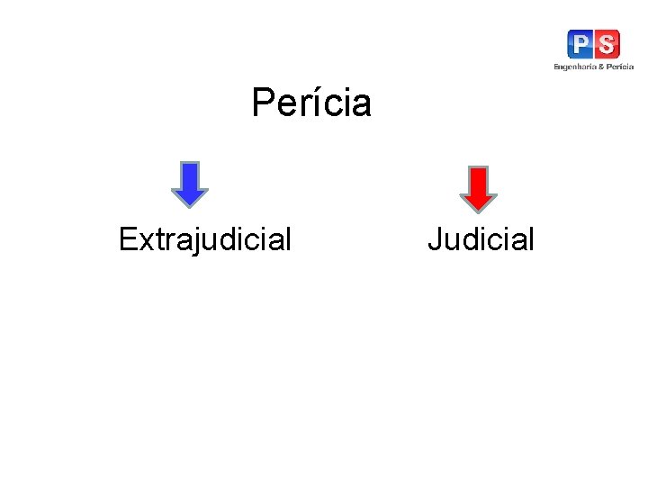 Perícia Extrajudicial Judicial 