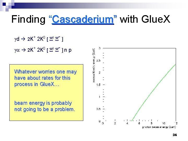 Finding “Cascaderium” with Glue. X d à 2 K+ 2 K 0 [ X