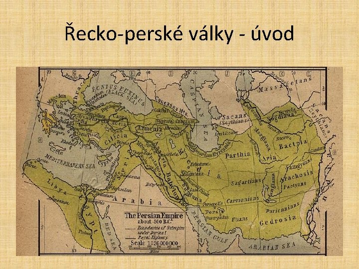 Řecko-perské války - úvod 