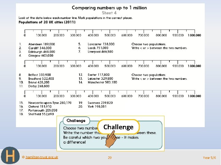 Challenge © hamilton-trust. org. uk 29 Year 5/6 