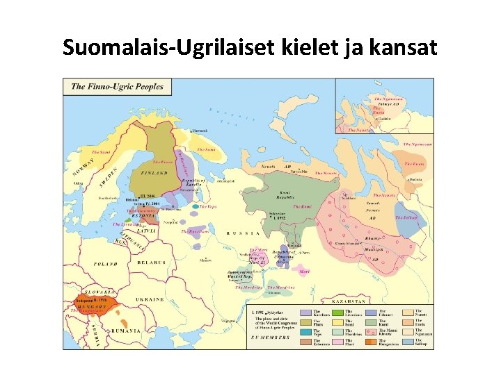 Suomalais-Ugrilaiset kielet ja kansat 