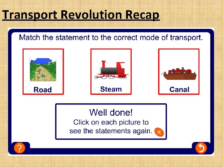 Transport Revolution Recap 