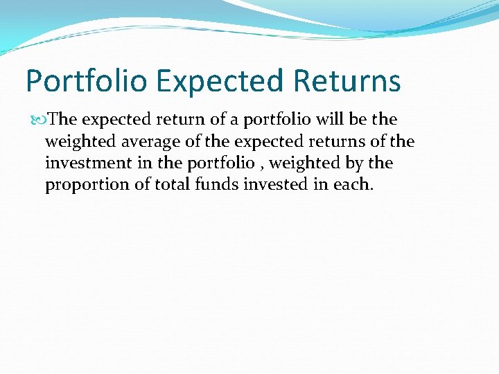 PORTIFOLIO THEORY Prepared by Lucky Yona Management Consultant