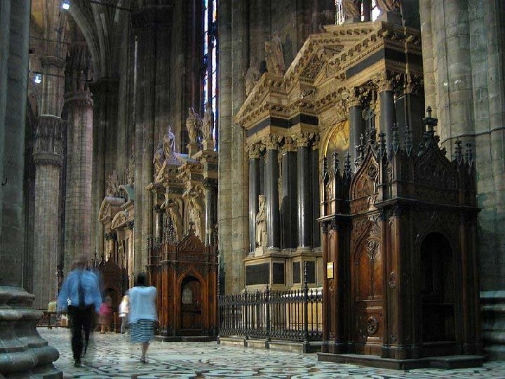 The transept Left 