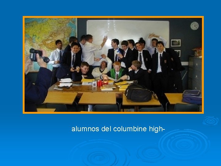 alumnos del columbine high- 