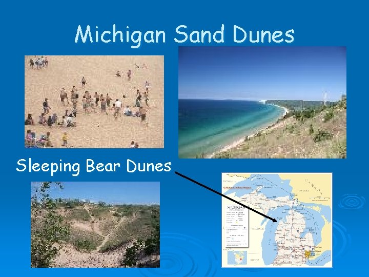 Michigan Sand Dunes Sleeping Bear Dunes 
