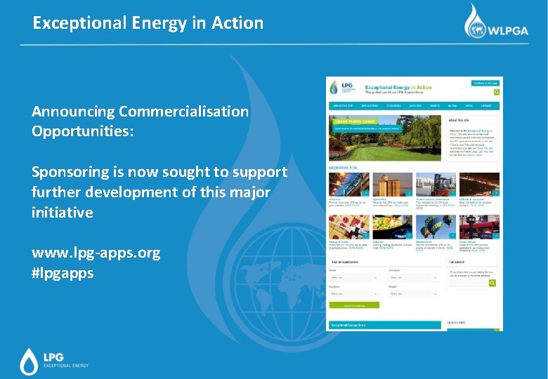 Exceptional Energy in Action Announcing Commercialisation Opportunities: Sponsoring is now sought to support further
