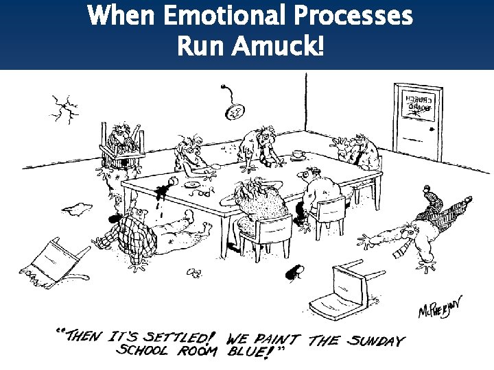 When Emotional Processes Run Amuck! 