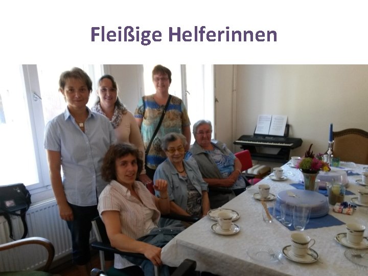 Fleißige Helferinnen 