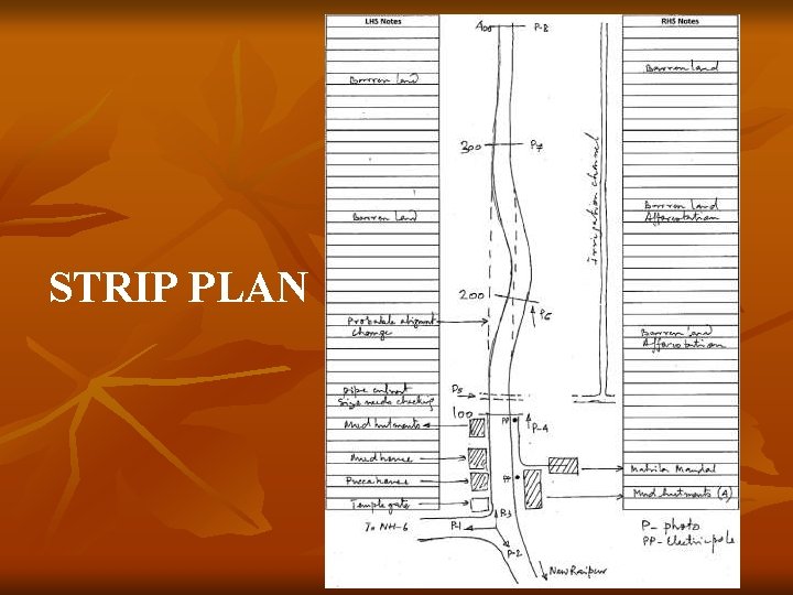 STRIP PLAN 