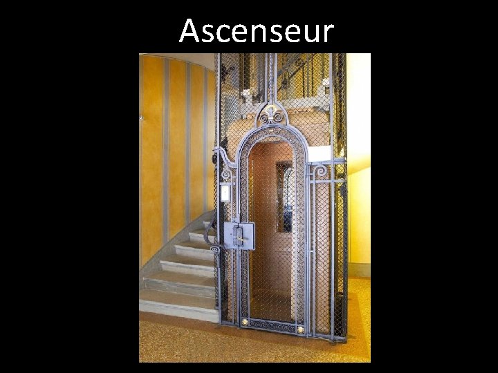 Ascenseur 