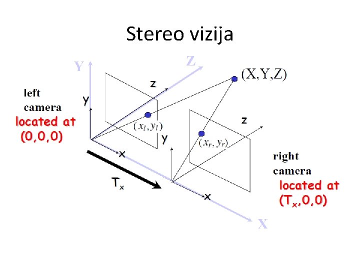 Stereo vizija 