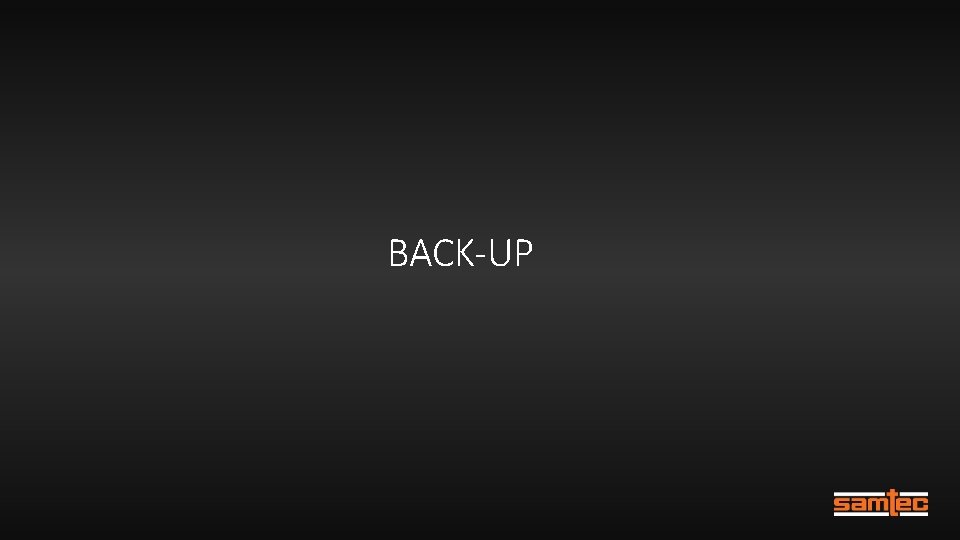 BACK-UP 