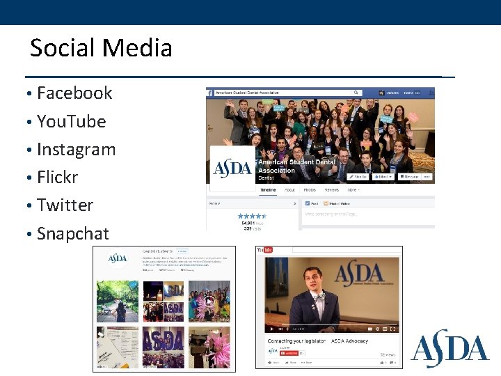 Social Media • Facebook • You. Tube • Instagram • Flickr • Twitter • Social Media • Facebook • You. Tube • Instagram • Flickr • Twitter •