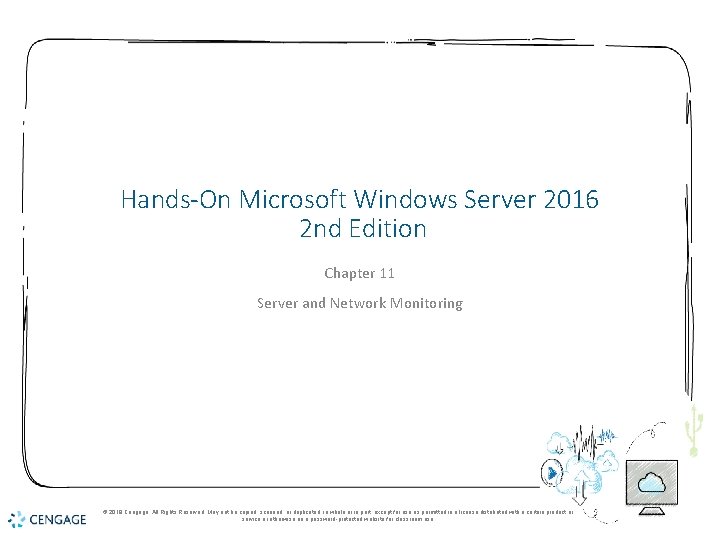 Hands-On Microsoft Windows Server 2016 2 nd Edition Chapter 11 Server and Network Monitoring