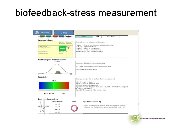 biofeedback-stress measurement 