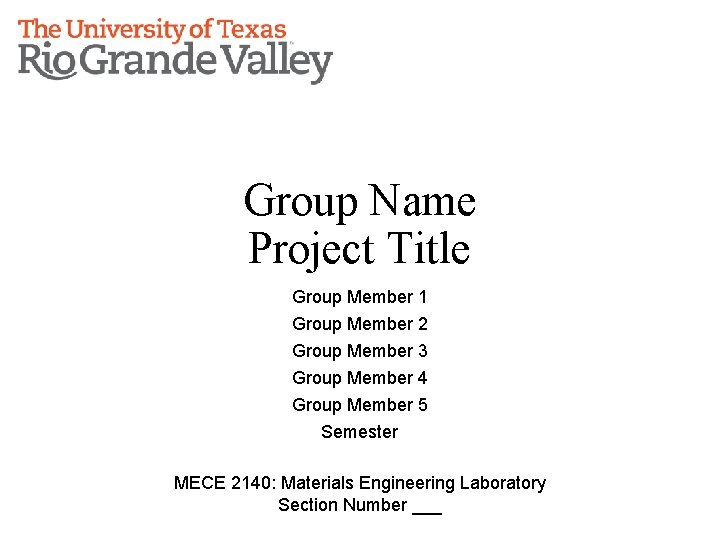 Group Name Project Title Group Member 1 Group Member 2 Group Member 3 Group