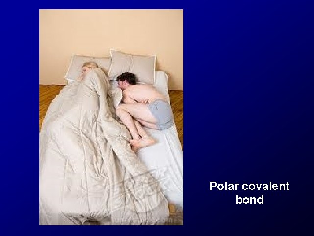 Polar covalent bond 