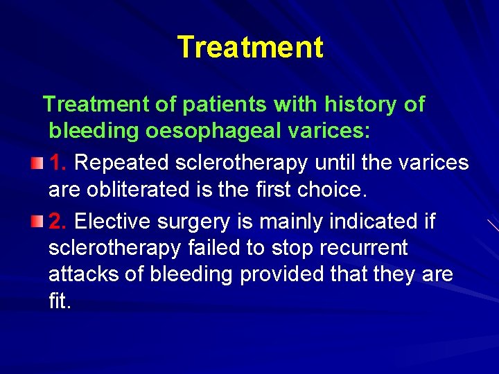 Treatment of patients with history of bleeding oesophageal varices: 1. Repeated sclerotherapy until the
