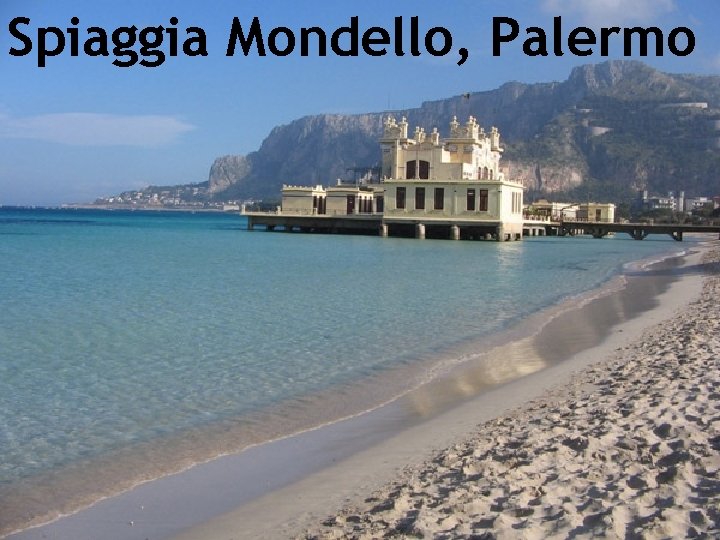 Spiaggia Mondello, Palermo 