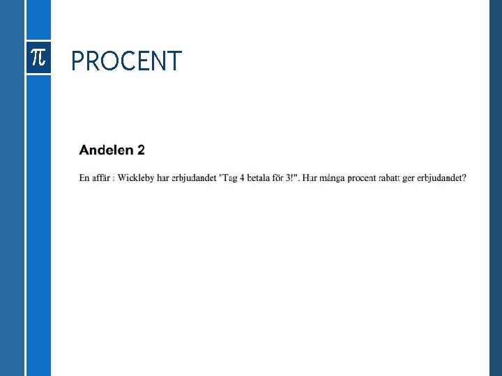 PROCENT 