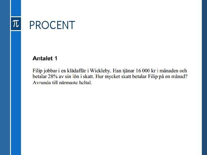 PROCENT 