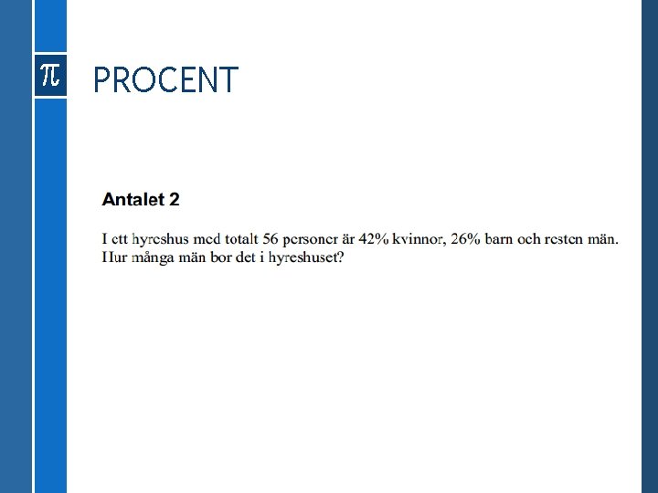 PROCENT 