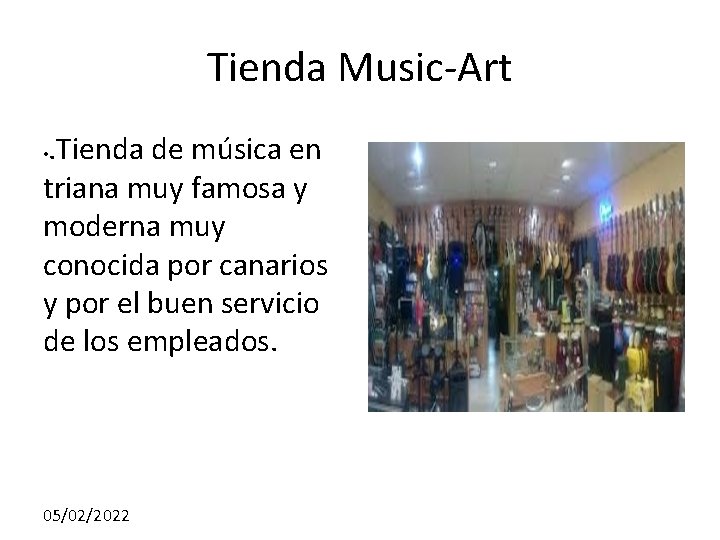 Tienda Music-Art. Tienda de música en triana muy famosa y moderna muy conocida por