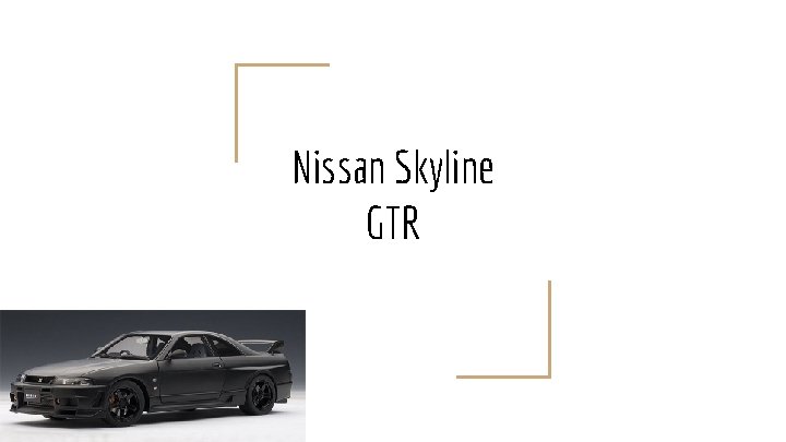 Nissan Skyline GTR 